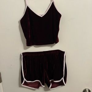 Velvet 2 piece set